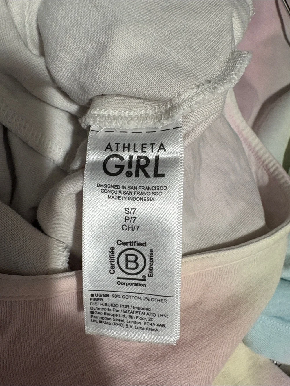 Athleta Girl Rainbow Pastel Set